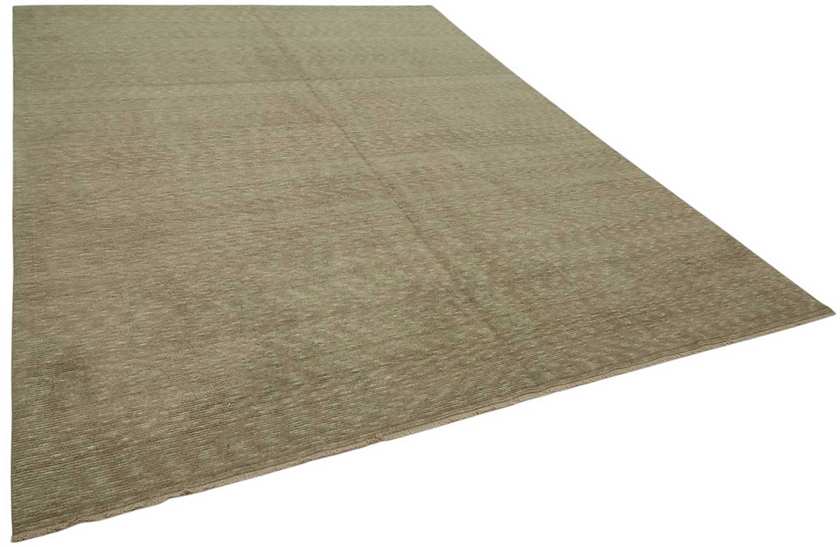 Veltos Düz Kahverengi Halı Modern Uşak Dokuma 275x370 cm – genel görünüm