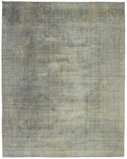 Zelko Gri Bej Soyut Desenli Yün Overdyed Halı 297x383 cm 47858