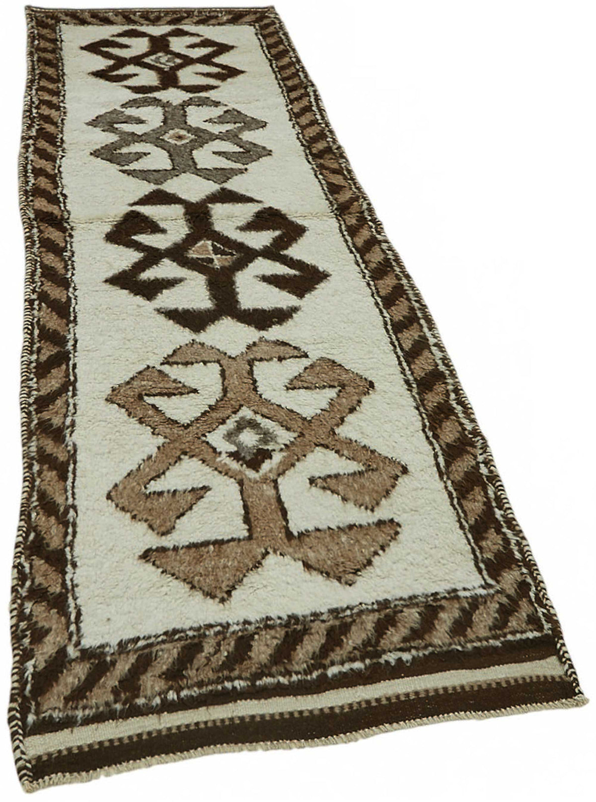 Zolvo Kırmızı Etnik Halı Vintage Yolluk 92x318 cm 48206 – genel görünüm
