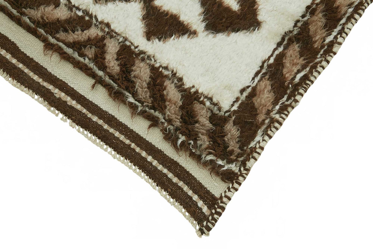 Zolvo Kırmızı Etnik Halı Vintage Yolluk 92x318 cm 48206 – detay görünümü