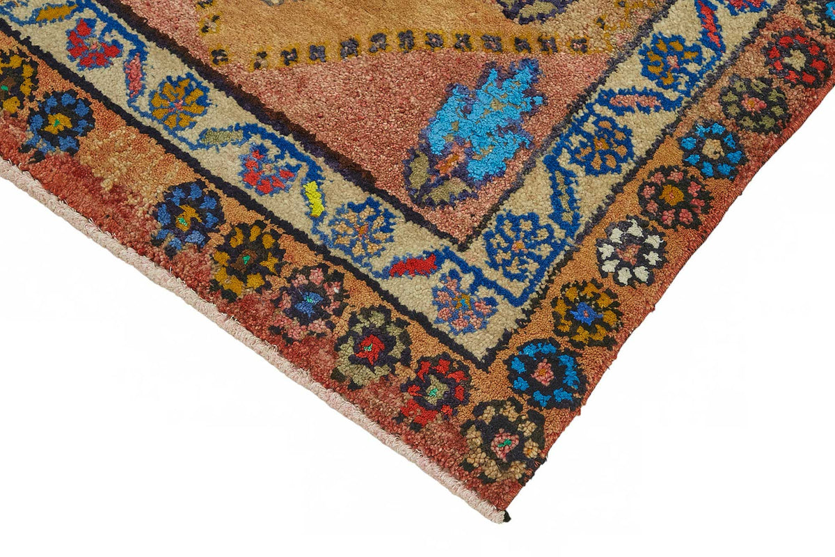 Zolvo Herki Kırmızı Yolluk Madalyon Desenli 81x332 cm 48472 – detay görünümü