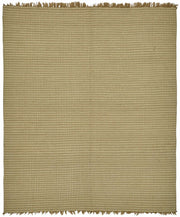 Gozvan Modern Düz Krem Halı Gözenecli Dokulu 178x210 cm 48524