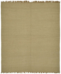 Gozvan Modern Düz Krem Halı Gözenecli Dokulu 178x210 cm 48524