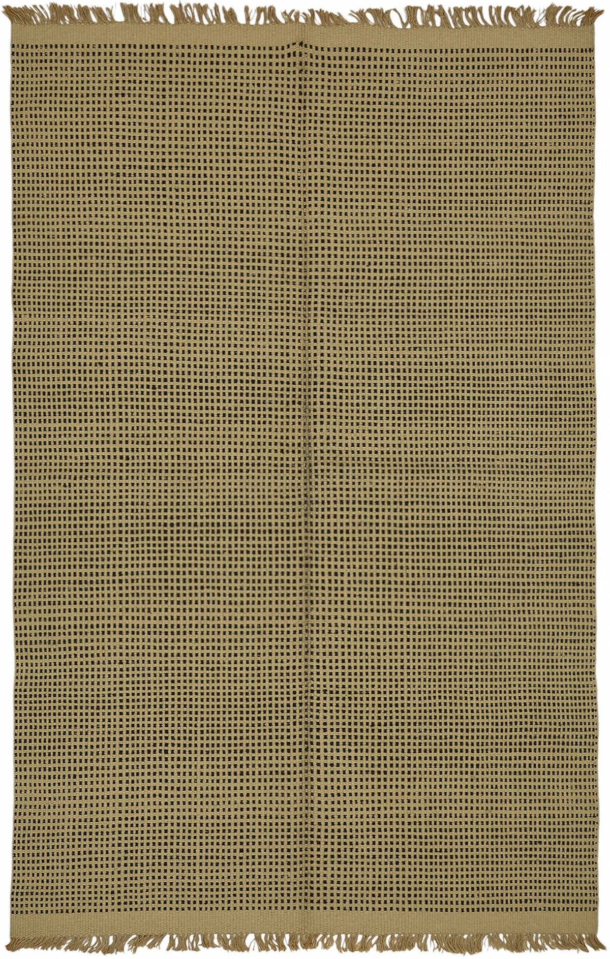 Gozvan Bej Kahverengi Desensiz Modern El Dokuma Halı 180x280 cm