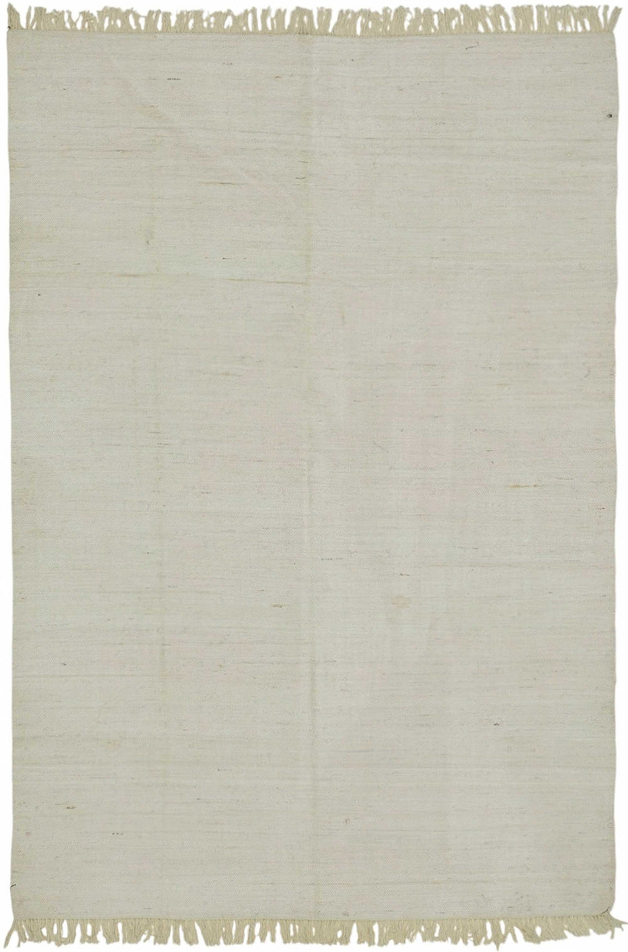Gozvan Düz Dokuma Modern Ekru ve Yeşil Halı 180x270 cm 48543