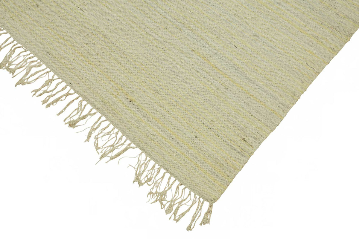 Gozvan Scandinavian Düz Bej ve Kırmızı Dokuma Halı 180x273 cm – detay görünümü