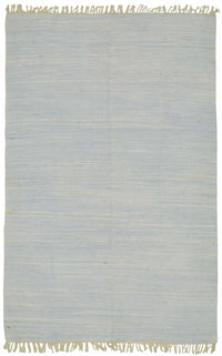 Gozvan Açık Gri Beyaz Düz Modern El Dokuma Halı 170x270 cm