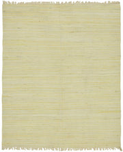Gozvan Scandinavian Rag Rug Bej Düz Krem Halı 240x292 cm 48557