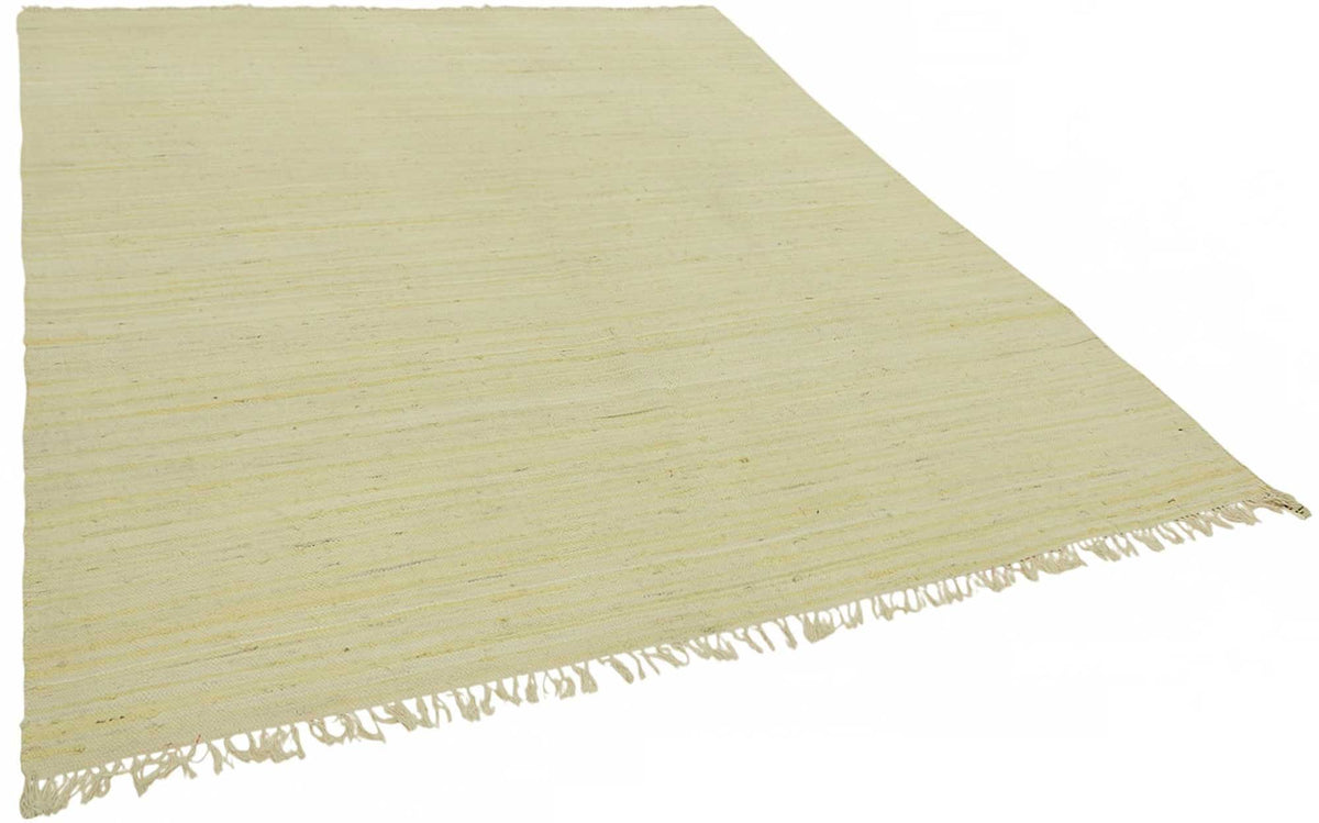 Gozvan Scandinavian Rag Rug Bej Düz Krem Halı 240x292 cm 48557 – genel görünüm