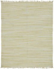 Gozvan Vintage Bej Sarı Çizgili Modern Halı 234x297 cm 48559