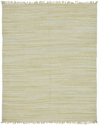 Gozvan Vintage Bej Sarı Çizgili Modern Halı 234x297 cm 48559