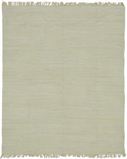 Gozvan Dokuma Modern Düz Ekru Yün El Dokuma Halı 237x288 cm