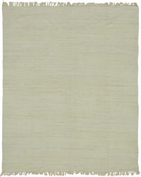 Gozvan Dokuma Modern Düz Ekru Yün El Dokuma Halı 237x288 cm