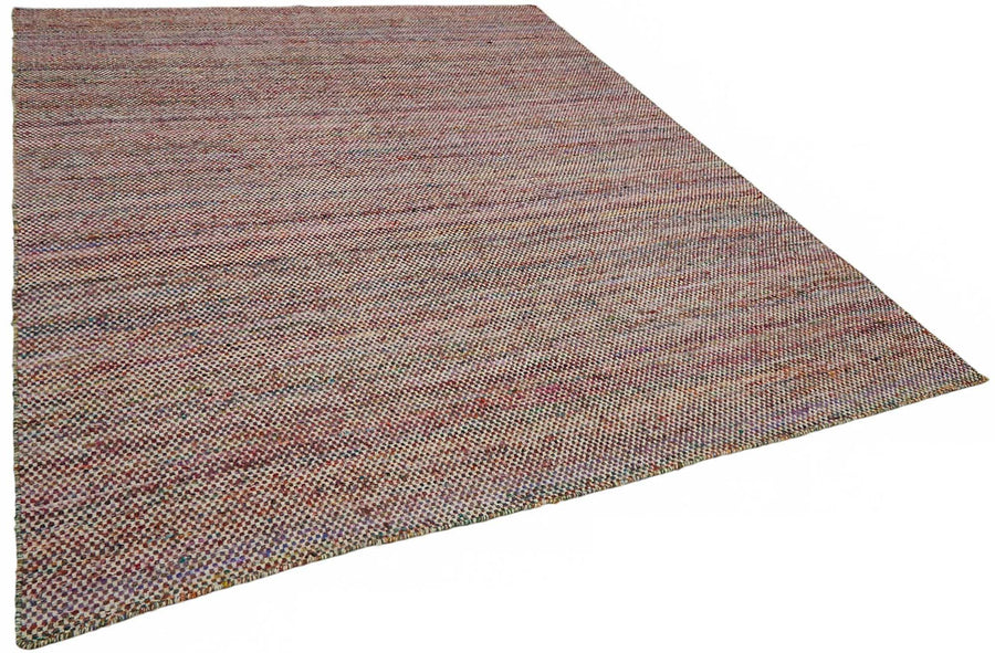 Gozvan Desensiz Düz Pembe Halı Dokulu Yüzeyli 236x298 cm 48569 – genel görünüm