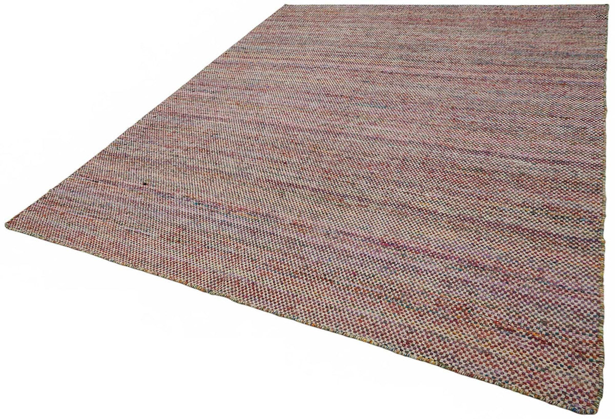 Gozvan Desensiz Düz Pembe Halı Dokulu Yüzeyli 236x298 cm 48569 – doku yakın çekim