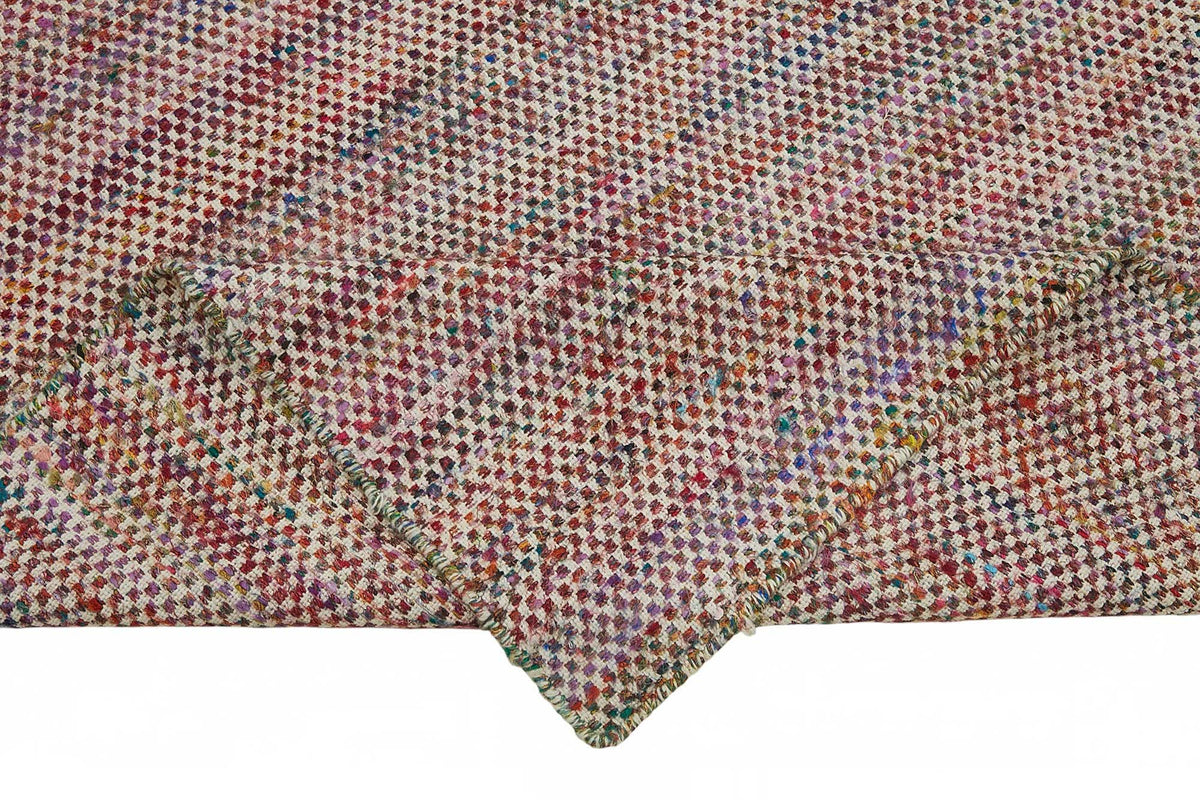 Gozvan Desensiz Düz Pembe Halı Dokulu Yüzeyli 236x298 cm 48569 – kenar detayı