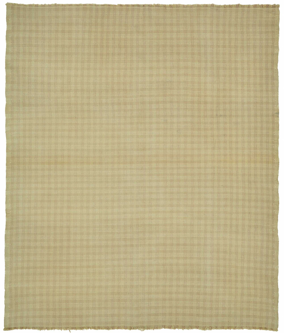 Gozvan Bej Desensiz Dokulu Düz Krem Halı 235x276 cm 48572