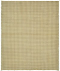 Gozvan Bej Desensiz Dokulu Düz Krem Halı 235x276 cm 48572