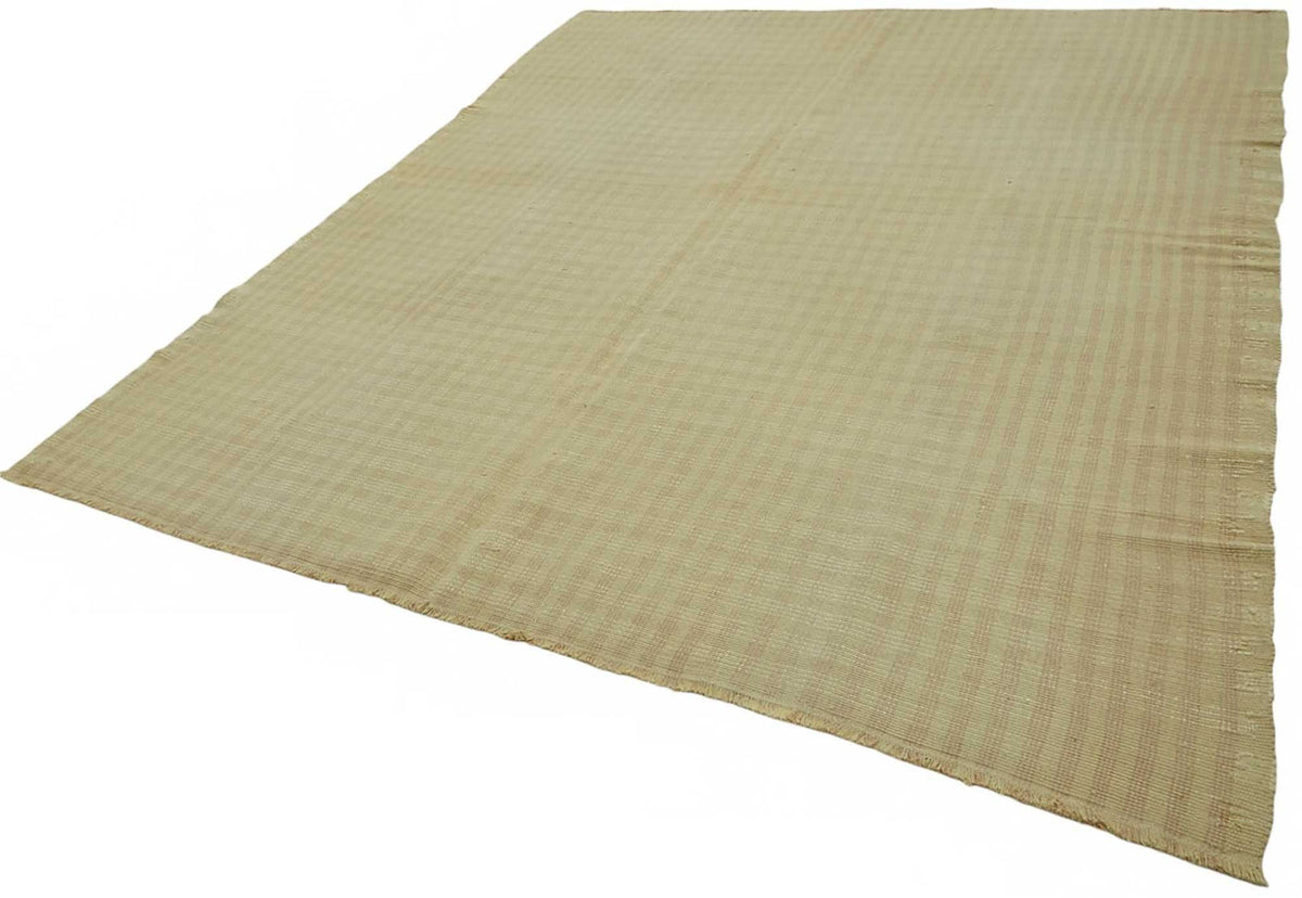 Gozvan Bej Desensiz Yün Dokuma Modern Halı 234x276 cm 48575 – doku yakın çekim