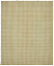 Gozvan Desensiz Dokulu Modern Düz Krem Halı 236x276 cm