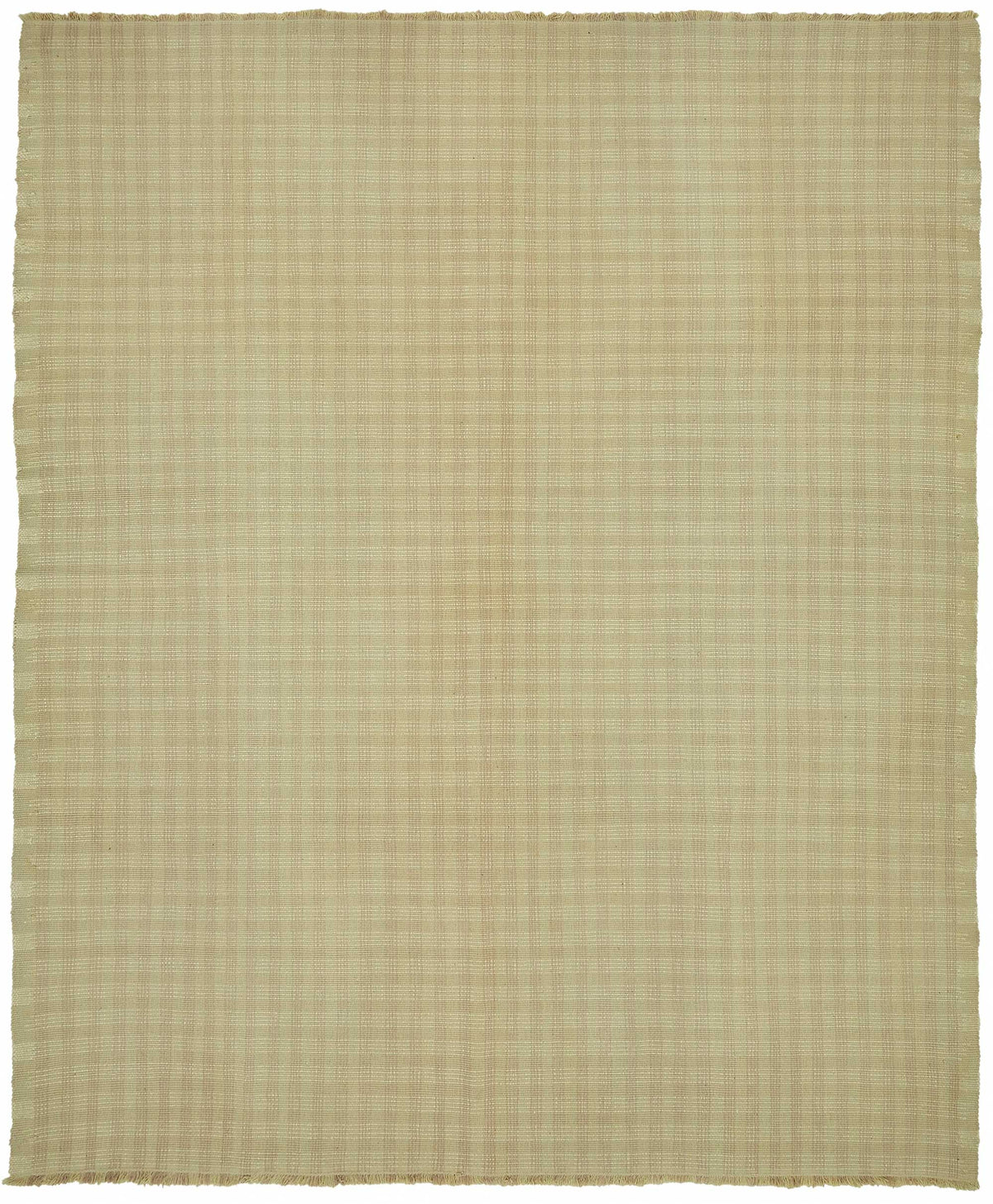 Gozvan Desensiz Dokulu Modern Düz Krem Halı 236x276 cm