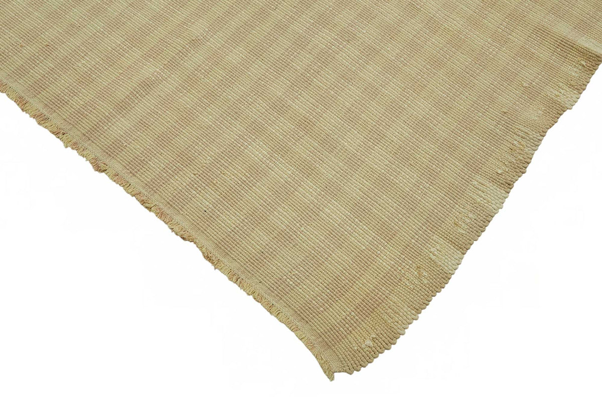 Gozvan Düz Bej Halı Modern Dokulu El Dokuması 248x316 cm 48929 – detay görünümü