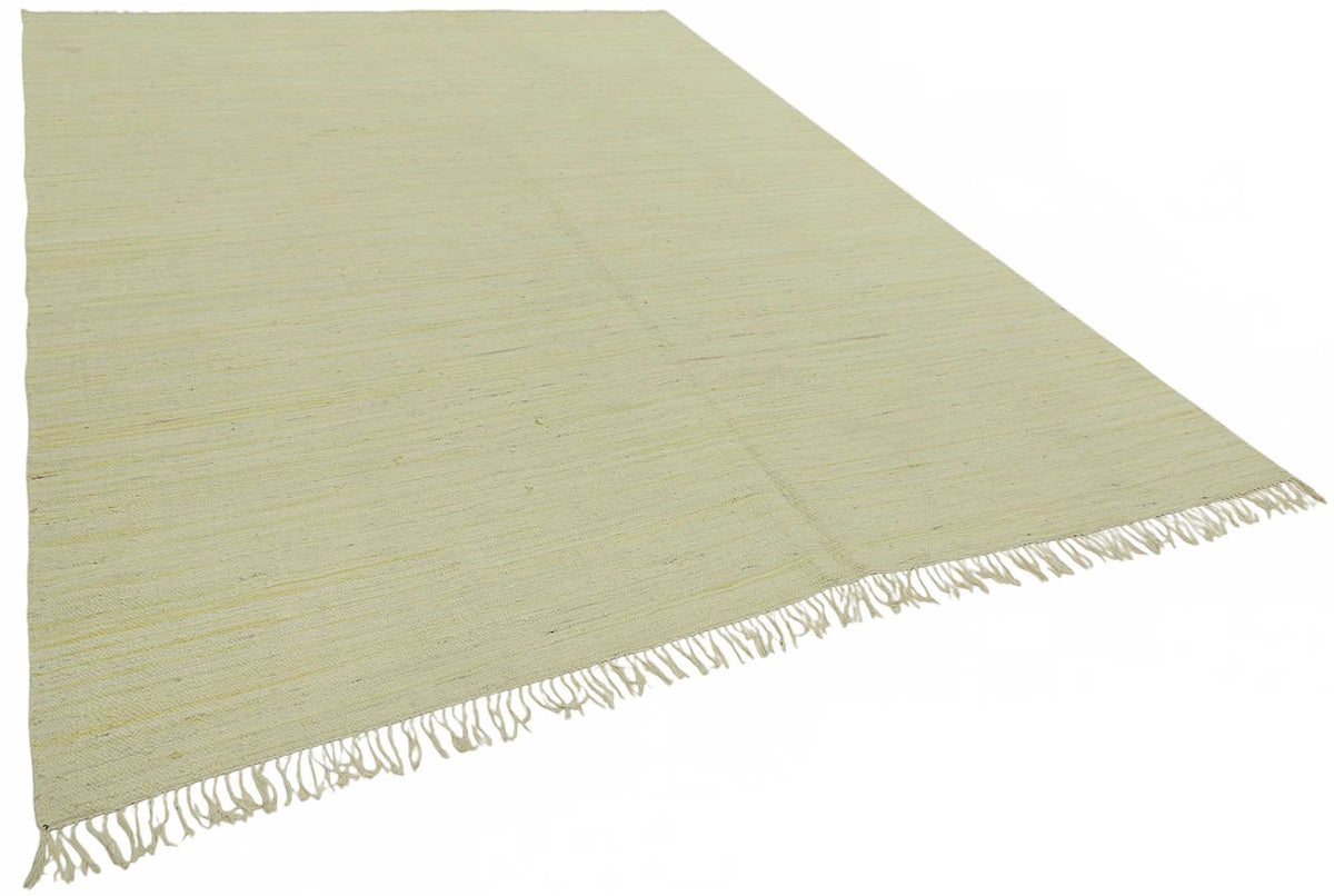 Gozvan Düz Bej Halı Modern El Dokuması Vintage 273x353 cm 48935 – genel görünüm