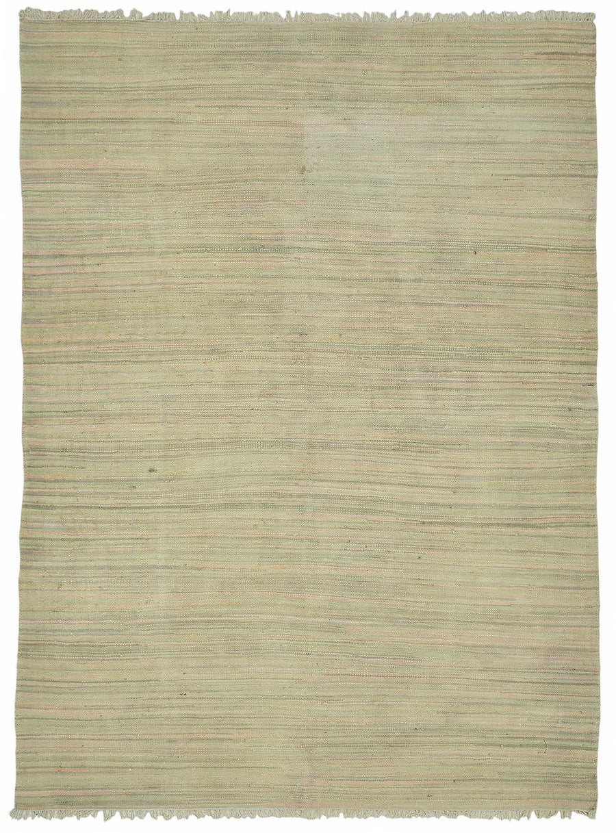Gozvan Bej Krem Düz Modern El Dokuma Halı 257x350 cm
