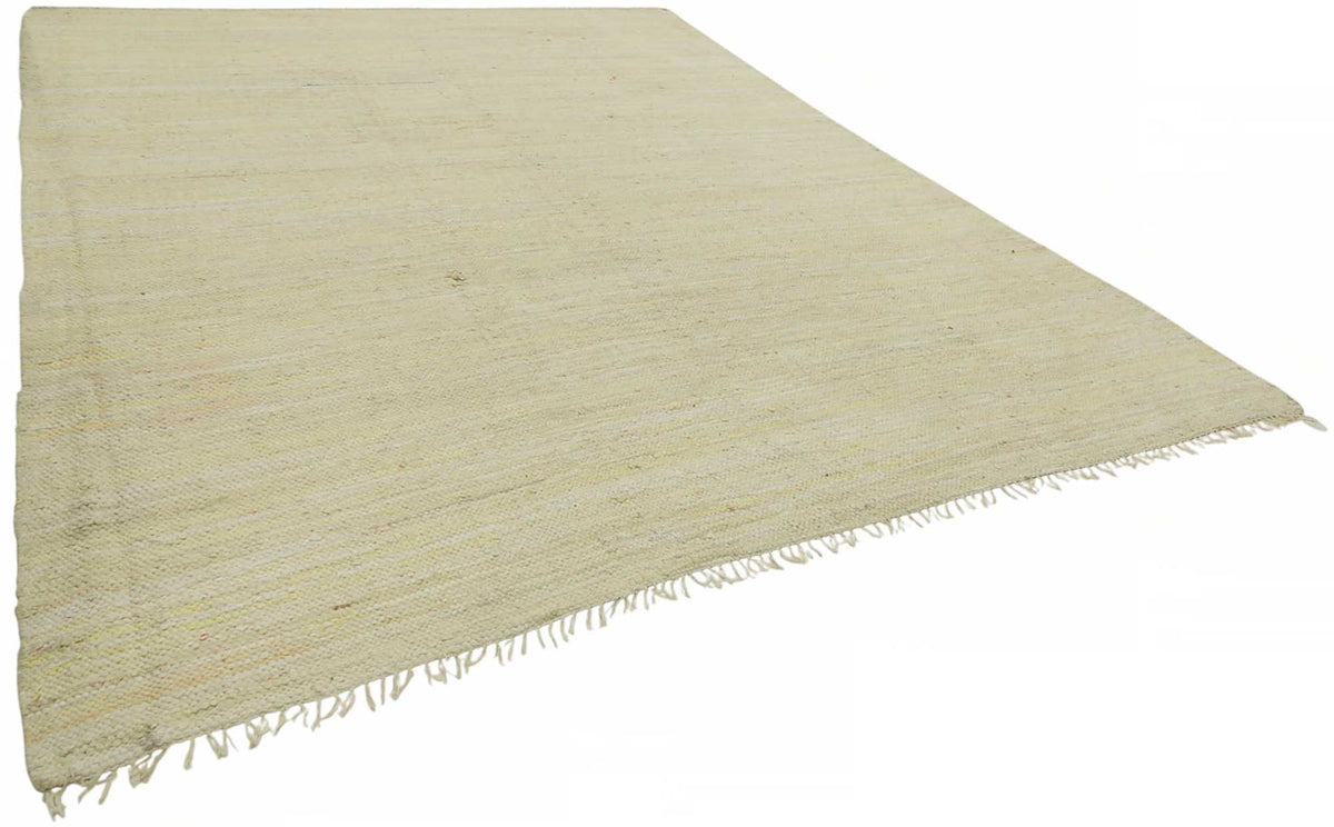 Gozvan Desensiz Krem ve Bej Dokuma Modern Halı 313x410 cm – genel görünüm