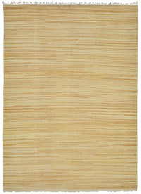 Gozvan Bej Rengi Çizgili El Dokuma Halı 297x410 cm 48960