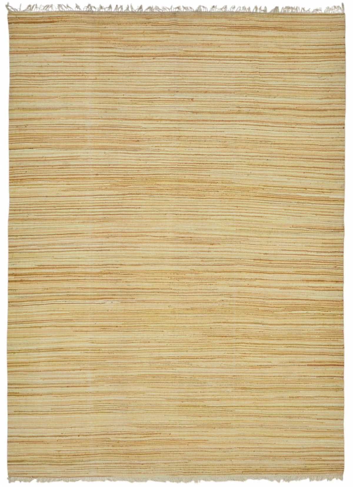 Gozvan Bej Rengi Çizgili El Dokuma Halı 297x410 cm 48960