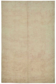 Vamave Bej Krem Düz Modern Uşak El Dokuma Halı 209x318 cm