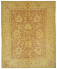 Vamave Bej Uşak Halısı Klasik Çiçek Desenli 208x253 cm 49096