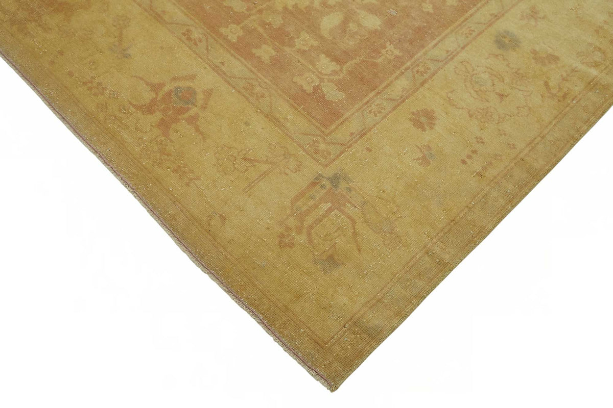 Vamave Bej Uşak Halısı Klasik Çiçek Desenli 208x253 cm 49096 – detay görünümü