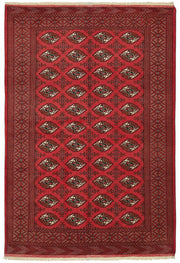 Vamave Kırmızı Dokuma Geometrik Desenli Uşak Halısı 163x250 cm