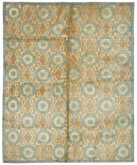 Vamave Bej Gri Antrasit Geometrik Modern Uşak El Dokuma Halı 240x302 cm