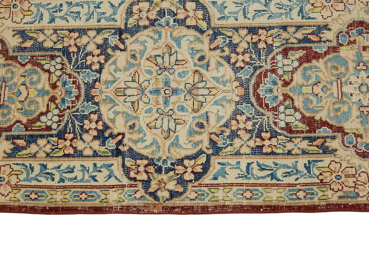 Rusvo Vintage Kırmızı Dokuma Madalyon Desenli Halı 288x400 cm 49454 – farklı açı