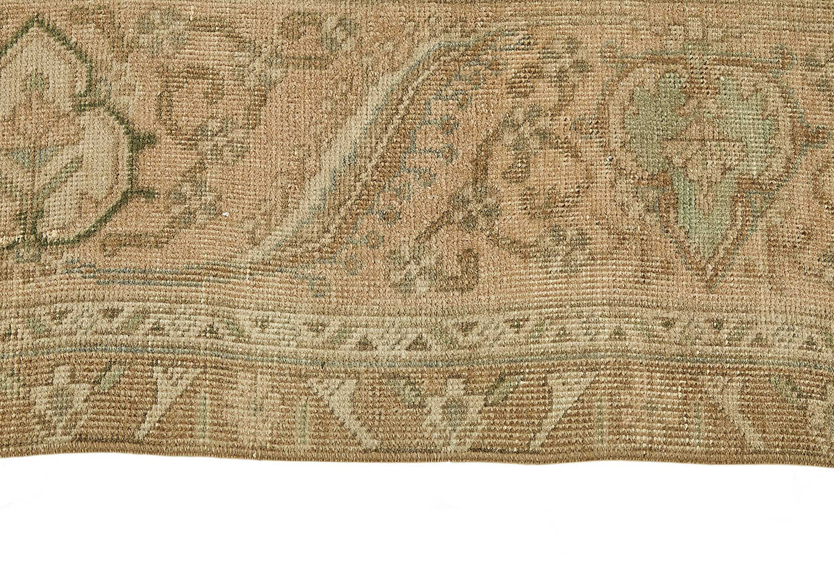 Rusvo Madalyon Desenli Vintage Eskitme Bej Halı 288x386 cm 49470 – farklı açı