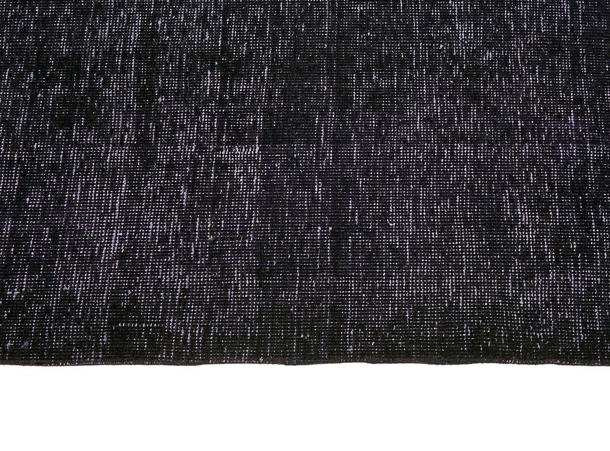 Zelko Düz Desensiz Siyah Gri El Dokuma Halı 285x380 cm – farklı açı