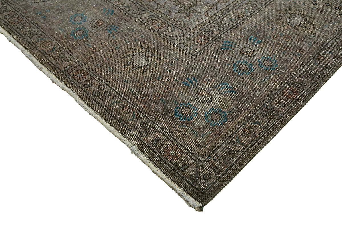 Zelko Toz Pembe Halı, Gümüş Zeminli ve Madalyon Desenli 239x392 cm – detay görünümü