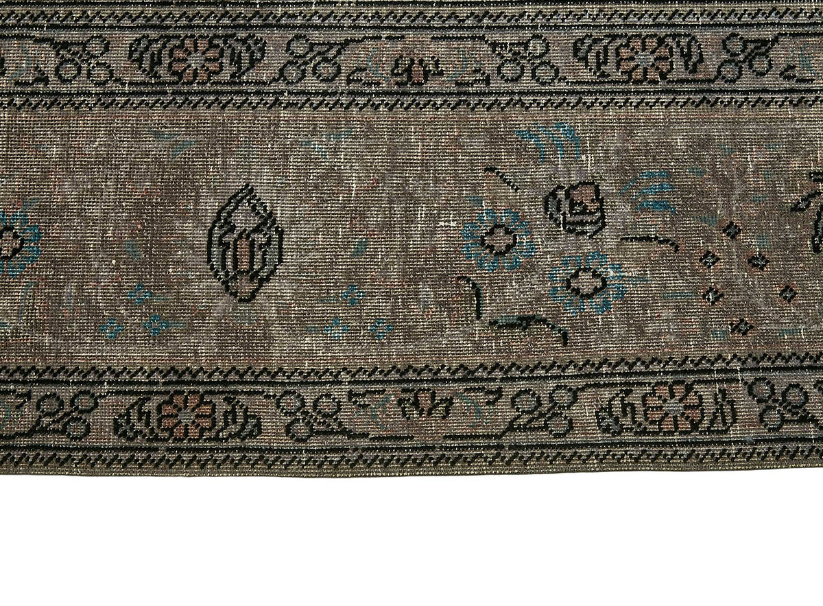 Zelko Toz Pembe Halı, Gümüş Zeminli ve Madalyon Desenli 239x392 cm – farklı açı