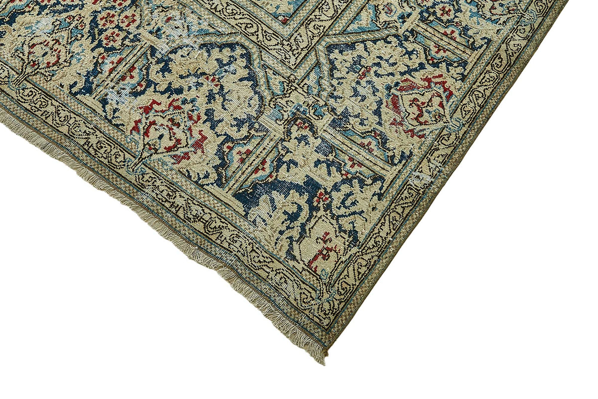 Rusvo Madalyon Desenli Kırmızı El Dokuma Halı 259x363 cm 49733 – detay görünümü