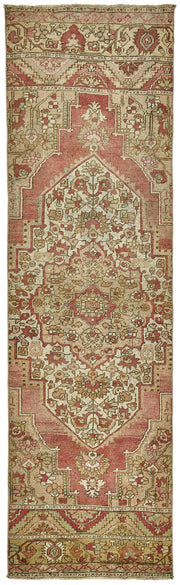 Kovena Anadolu Kırmızı Yolluk Madalyon Desenli 92x304 cm 49804