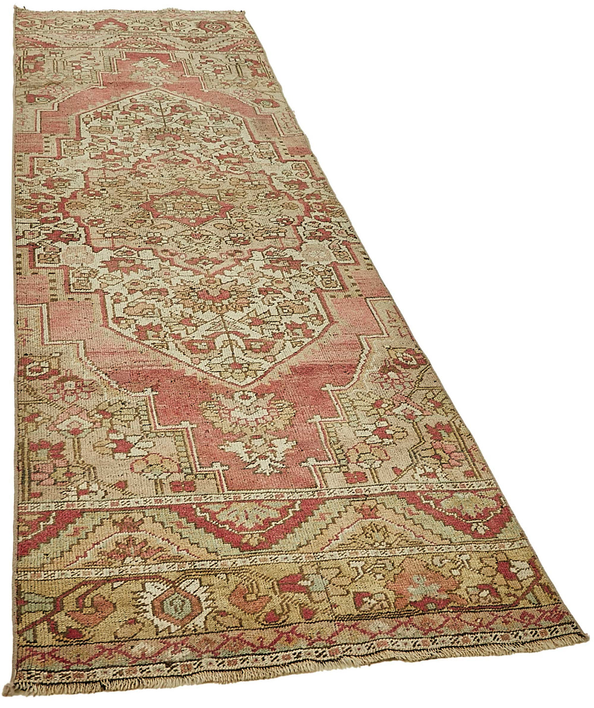 Kovena Anadolu Kırmızı Yolluk Madalyon Desenli 92x304 cm 49804 – genel görünüm