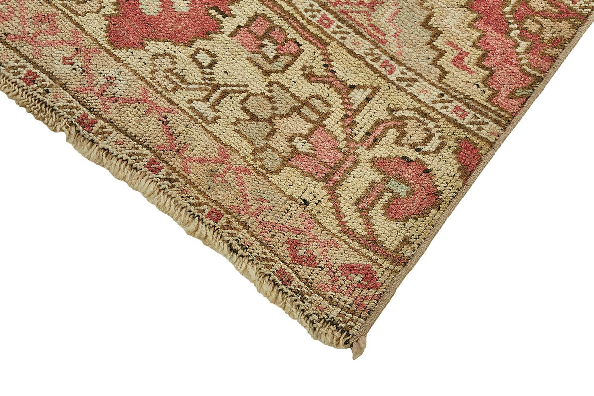 Kovena Anadolu Kırmızı Yolluk Madalyon Desenli 92x304 cm 49804 – detay görünümü
