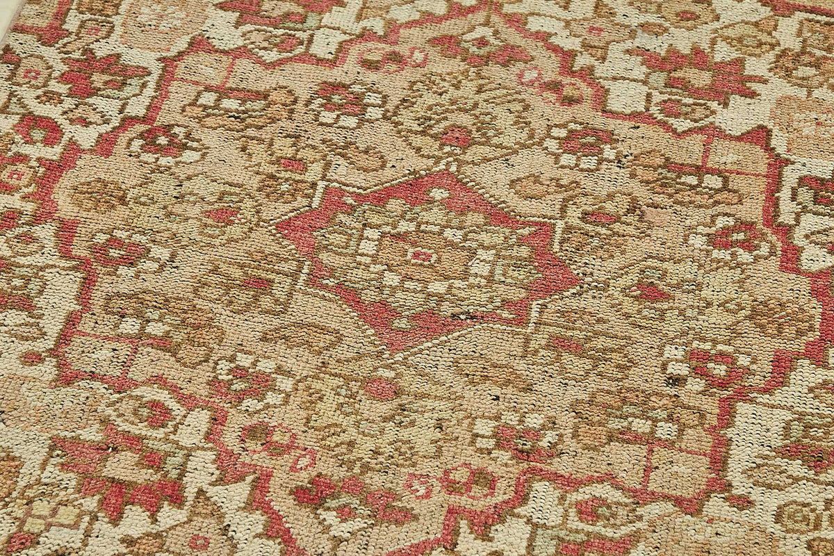 Kovena Anadolu Kırmızı Yolluk Madalyon Desenli 92x304 cm 49804 – mekânda kullanım
