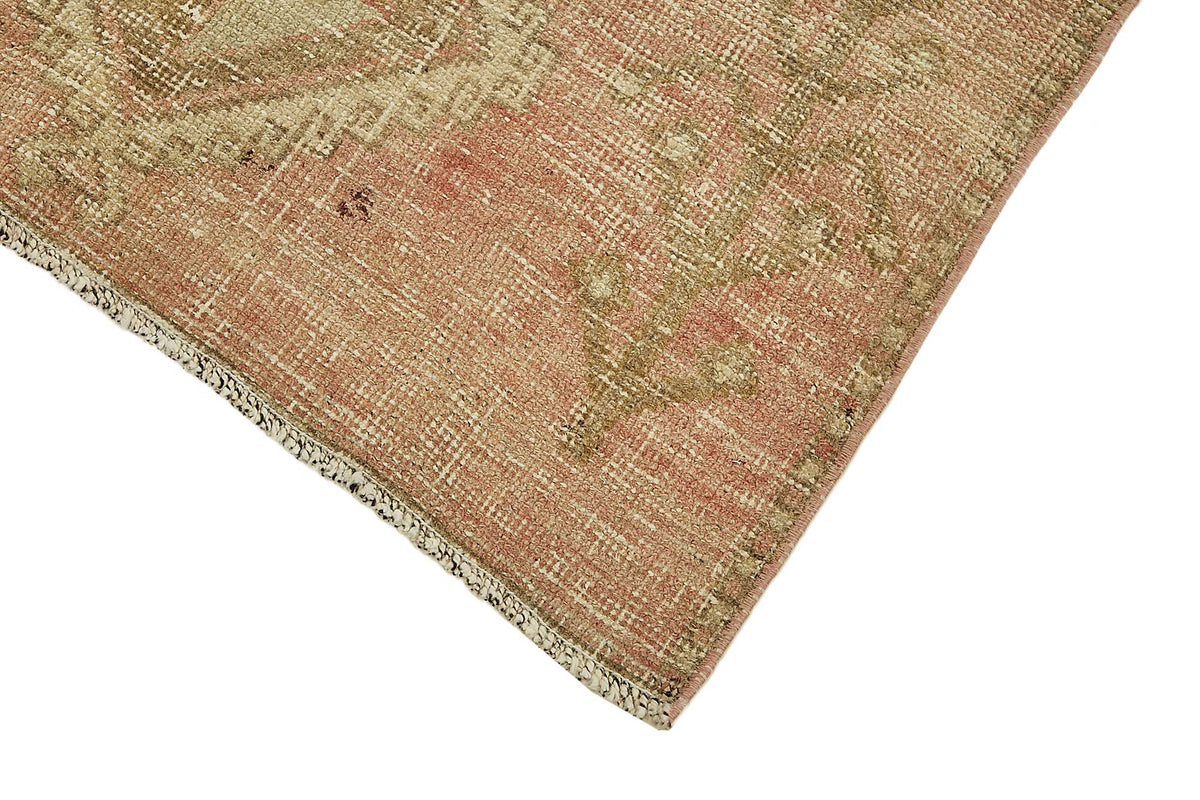 Kovena Gül Kurusu Bej Etnik Desenli El Dokuma Yolluk 90x330 cm – detay görünümü
