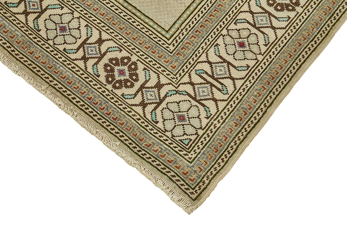 Gekro Çok Renkli Etnik Desenli El Dokuma Halı 92x210 cm 49831 – detay görünümü