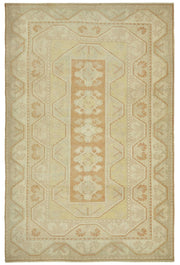 Tapis Kavale vintage beige à motifs géométriques, tissé à la main 160x240 cm