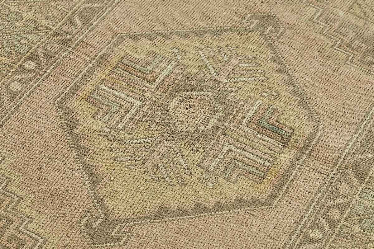 Gekro El Dokuma Bej Kahverengi Etnik Desenli Halı 104x170 cm 49960 – mekânda kullanım